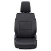Entry by Clazzio Seat Covers for Jimny Nomad JC74W R7 Dimple (2025)/4~, Type, Black, EQ-6017 [83NSB6017K]