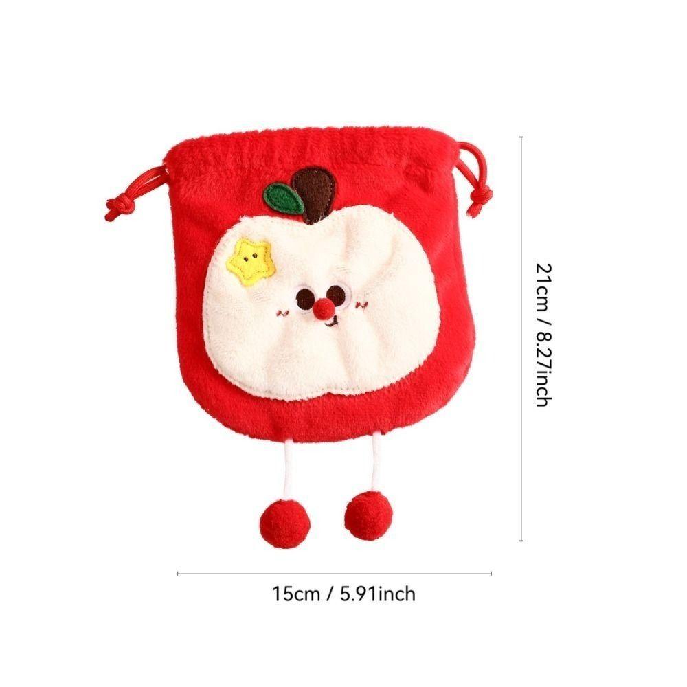 Candy Stocking Bag Christmas Gifts Bag Xmas Decor Holiday Handbag 2 Pcs Cartoon Tote Bag Children