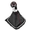 5/6 Speed Gear Shift Knob for VW Golf 6 MK6 GTI GTD R20 2009-2013 5 6 Speed Manual Car Stick Lever Shifter HandBall Gaiter Boot