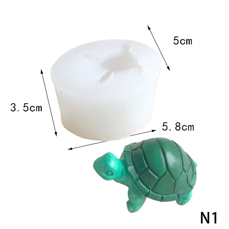 Милая силиконовая форма в виде черепахи, многоразовая форма для смолы и эпоксидной смолы на океанскую тематику, форма для выпечки мусса, шоколадного торта