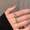 Elegant High-End Zircon Snake Ring