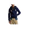 Polo Ralph Lauren FW25 Толстовка флисовая с капюшоном и значком Big Pony к 20-летию Мужские толстовки 710981769-001