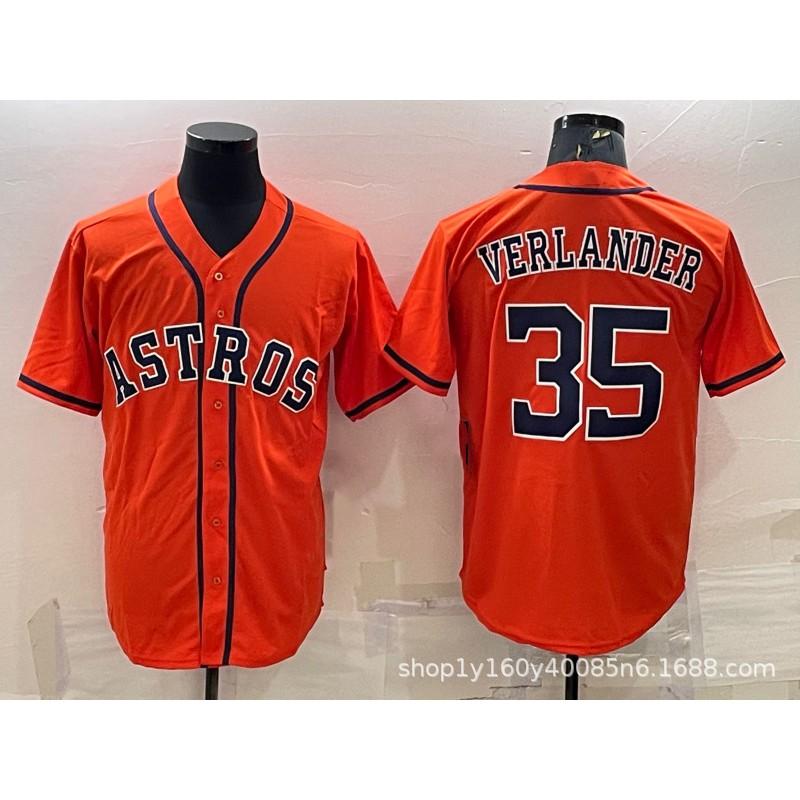 Houston Astros Baseball Jersey Bregman 2 Altuve 27 Embroidered Sports Shirt Men