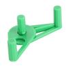 50pcs Low Stress Training Clips 360 Degree Adjustable Reusable Plastic Plant Stem Bender Clips for Gardening Green