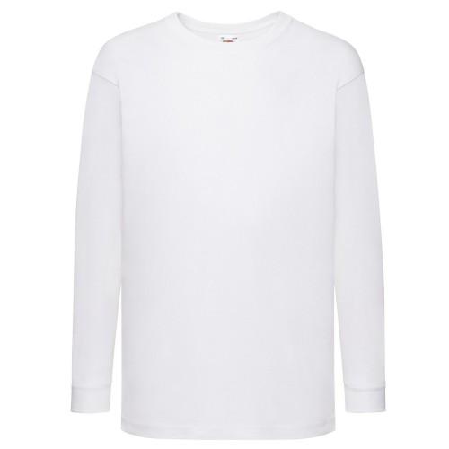 Fruit of the Loom Childrens/Kids Valueweight Long-Sleeved T-Shirt