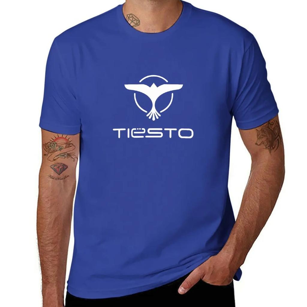 Новая футболка DJ Tiesto Merchant Короткая футболка Футболка короткая мужская одежда 2025 новая модель