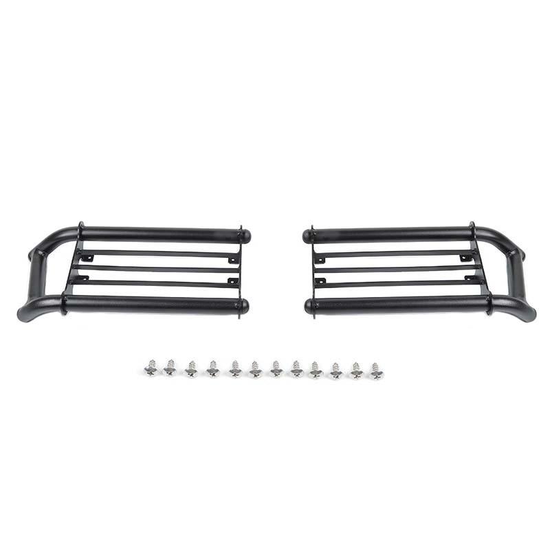 Автомобильная передняя противотуманная фара, декоративная крышка противотуманной фары, защитная крышка для Suzuki Jimny 2019-2024, аксессуары, 2 шт.(Алюминиевый сплав)