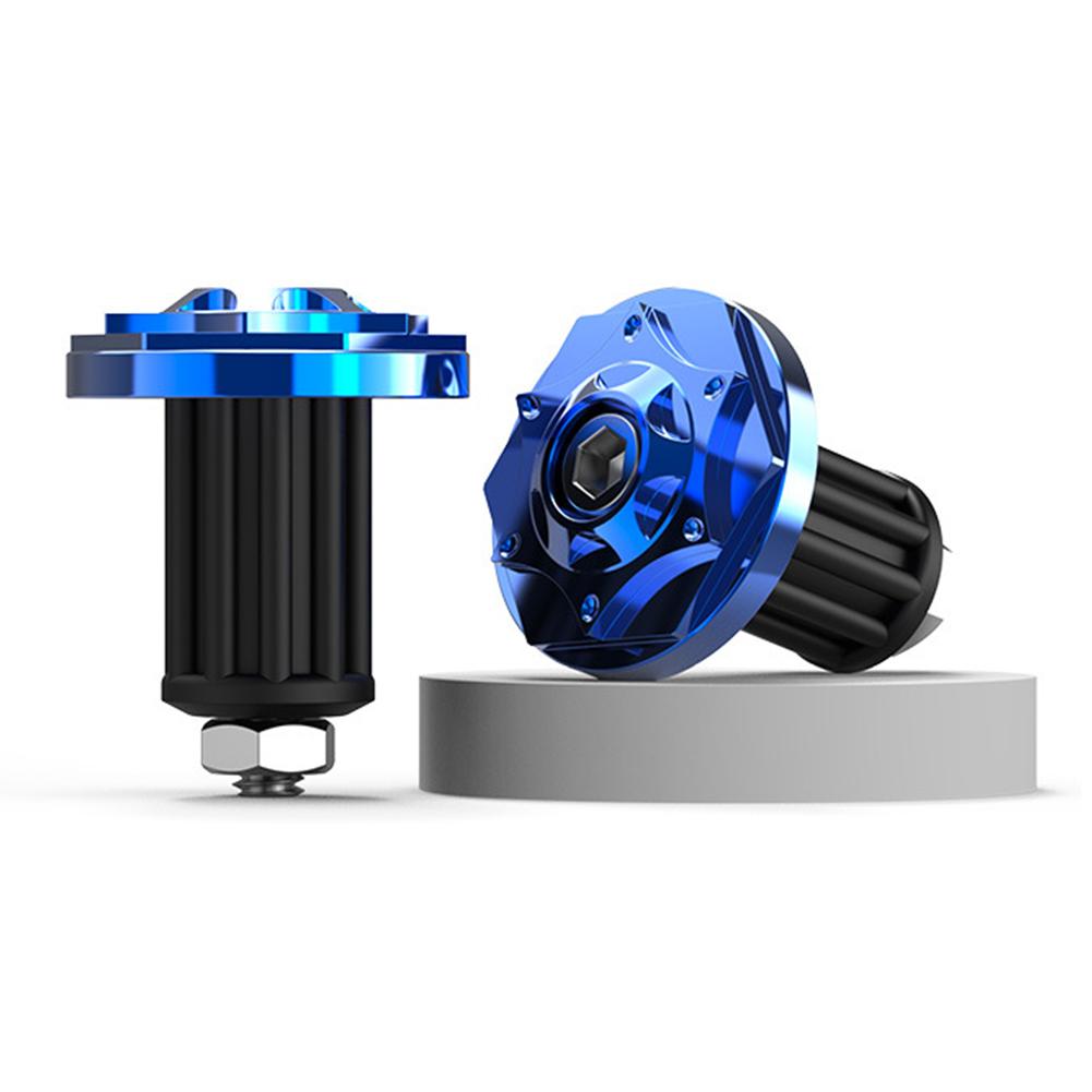 2 шт., наконечники ручек мотоцикла, заглушки, алюминиевые колпачки на руль, мотоцикл для Honda Yamaha KTM Dirt E-Bike