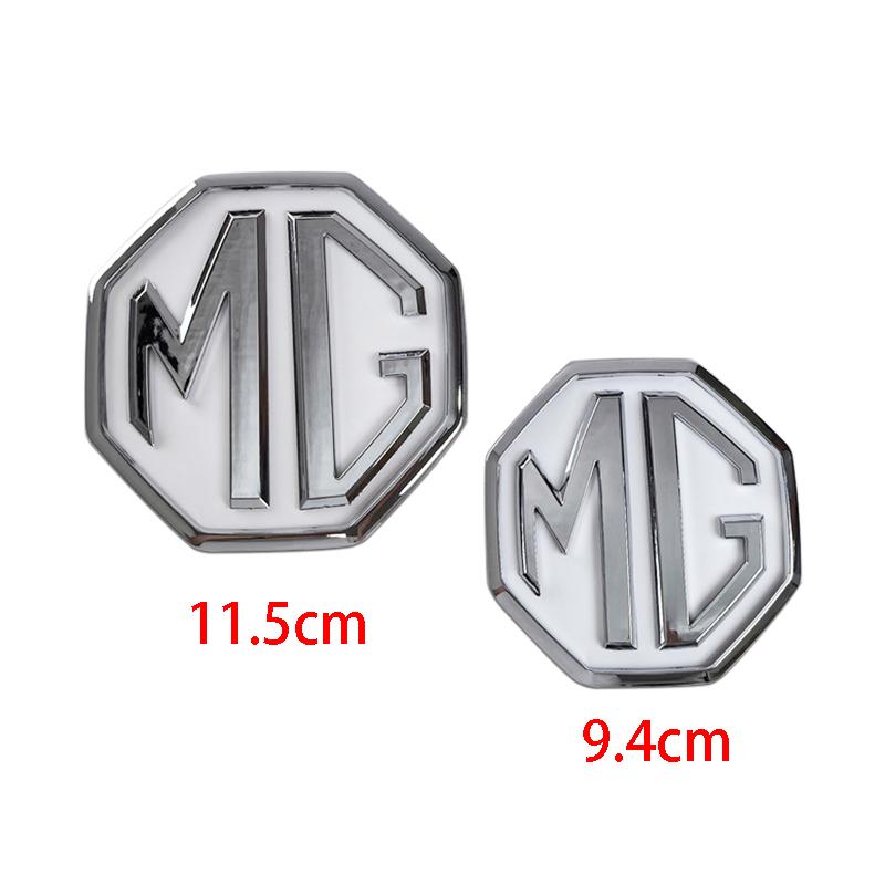 Black Logo for MG MG7 Plastic Replace 9.4cm/11.5cm Emblem Stickers Car Front Badge Rear Decals Auto Modification Accessories see58