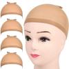 2 Pieces/Pack Wig Cap Hair Net For Weave Hairnets Wig Nets Stretch Mesh Cap For Making Wigs Free Size Wig Accessories Tools