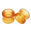 Multi-color 8-16mm Glass Plugs Flesh Tunnels Ear Expander Piercing Men Womens Ear Gauges Expander Piercing