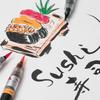 Кисть-перо Pentel Art Brush XGFL-102 Красная