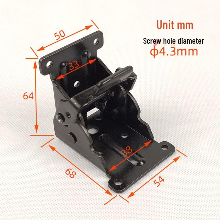 Самоблокирующийся складной шарнир 90° для журнальных столиков и мебели для автодомов