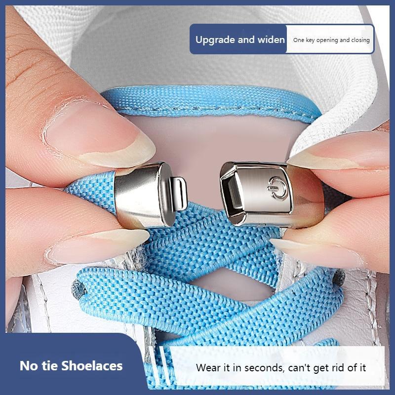 2025 Шнурки без завязок с пряжками для кроссовок Спортивная обувь
