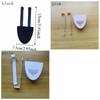 Anti-Slip Toilet Tank Cleaning Tablet Holder Plastic Bleach Tablet Bracket  Bathroom