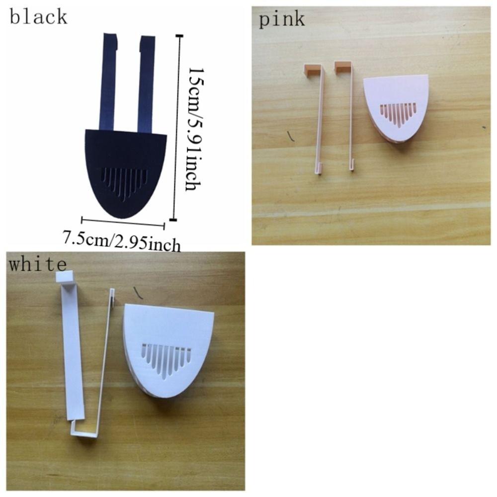 Anti-Slip Toilet Tank Cleaning Tablet Holder Plastic Bleach Tablet Bracket Bathroom