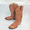 80s-90s Vintage CORRAL BOOTS Lizard Leather Western Pecos Boots 6.5M Men 24.5 Goodyear welt(USED)