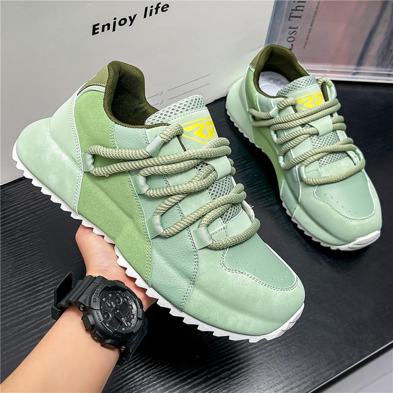 Men's Height-increasing Casual Sports Shoes, Tennis Men's Shoes, Loafers, Walking and Running Shoes, Large Size 46