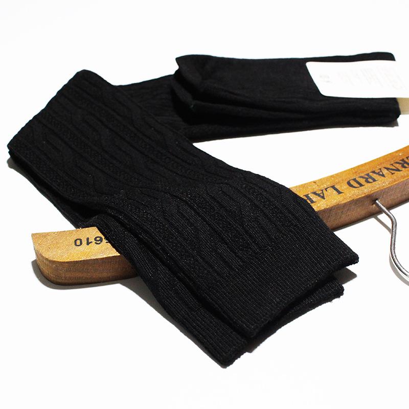 Японские высокие гетры с кружевом, вязаные крючком, выше колена, хлопковые носки и гетры для женщин