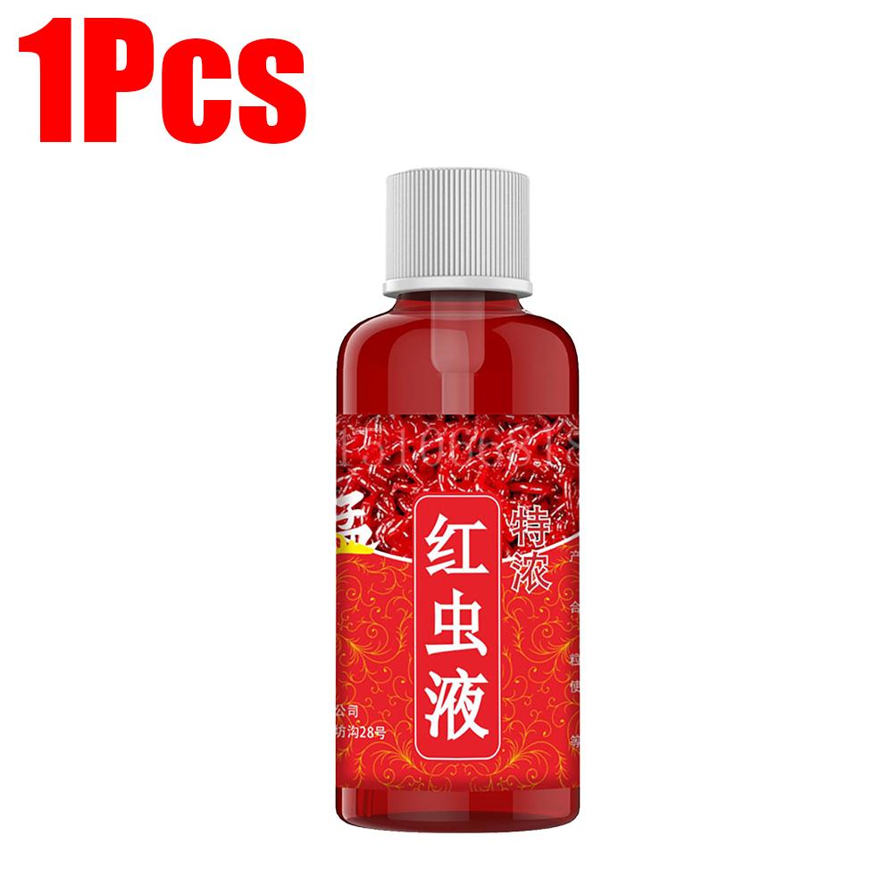 60 мл жидкая приманка для рыбы концентрированная добавка для приманки для рыбы красный червь жидкий аромат крови червя аттрактант для рыбы рыболовные принадлежности