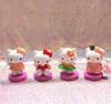 Набор мини-фигурок Hello Kitty из восьми штук, милые мультяшные миниатюры Kt, топперы для торта, подарок