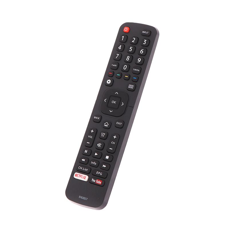 En2B27 Tv Remote Control Replacement For Hisense Lcd Led Smart Television With Netflix You Tube Buttons