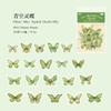 40pcs/pack PET Butterfly Stickers DIY Scrapbooking Collage Junk Journal Planner Decorative Materials Sticker Stationery