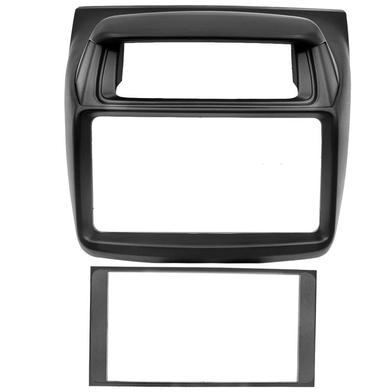 2 Din радио рамка DVD стерео панель для установки приборной панели комплект отделки лицевая панель для Mitsubishi Pajero Sport Triton L200 2014+