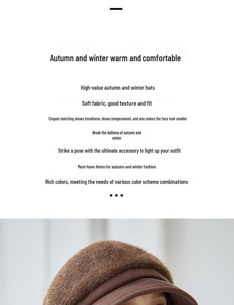 Женский берет в британском стиле, ветрозащитный - Универсальная, теплая плиссированная шляпа художника с металлической этикеткой для осени и зимы