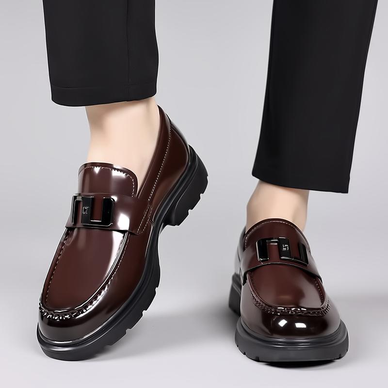 Leather Shoes For Man Genuine Leather Casual Shoes Fashion Business Oxford Shoes High Quality Designer Work Shoes