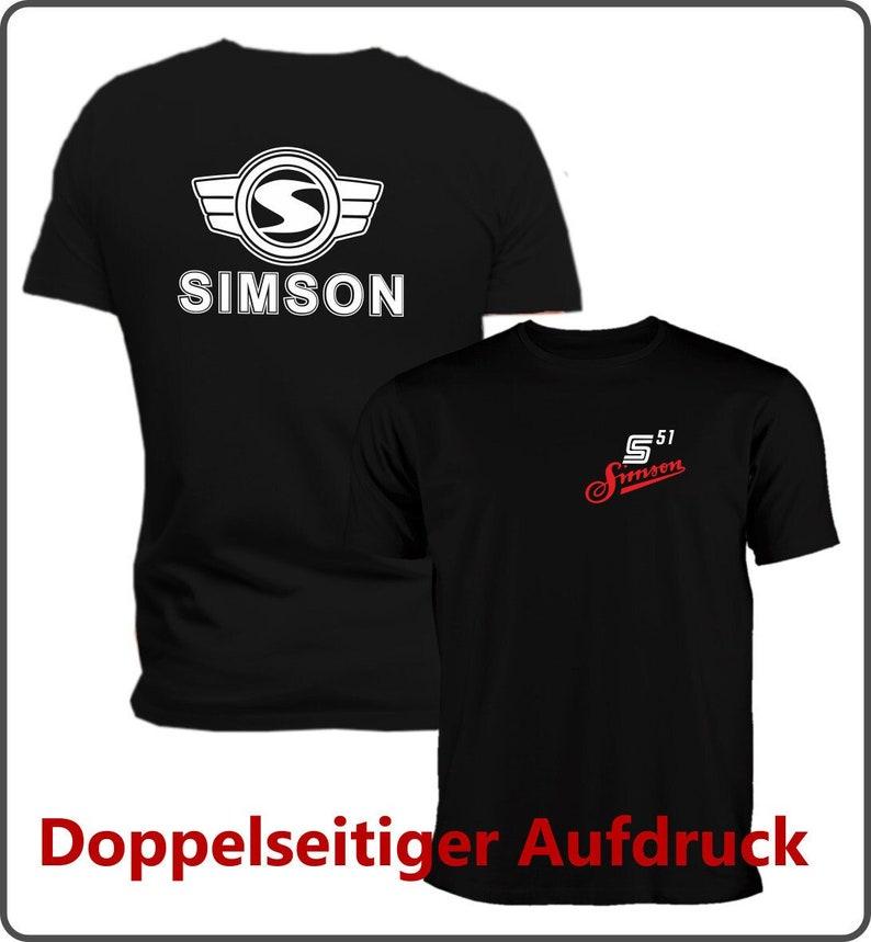 Simson Tshirt Doublesided Print