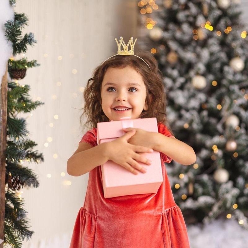 Прочность Стразы Повязки на голову Стильный Детский Головной убор Короны для Ролевых Игр для Вечеринок и Макияжа