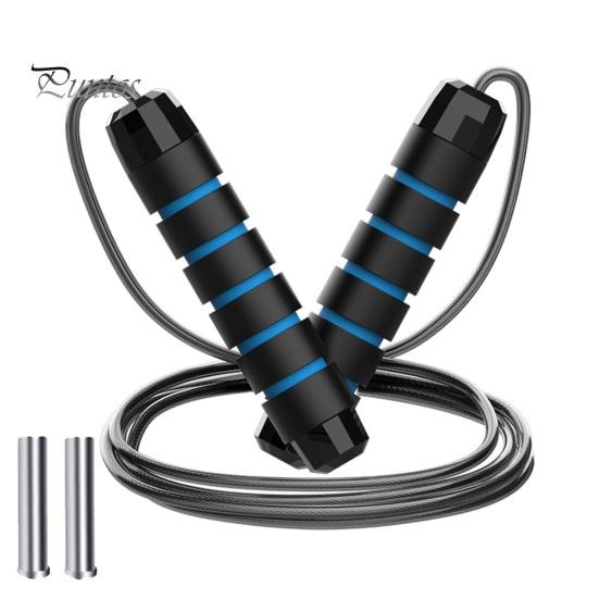 Скакалка из стальной проволоки 300 см. Регулируемая нескользящая ручка. Не спутывается. Физическое тестирование. Весовые тренировки. Студенты. Дети. Взрослые. Скакалка для фитнеса.