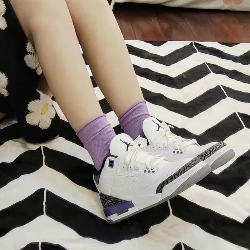 (GS) Air Jordan 3 Retro 'Dark Iris' Детские DM0967-105