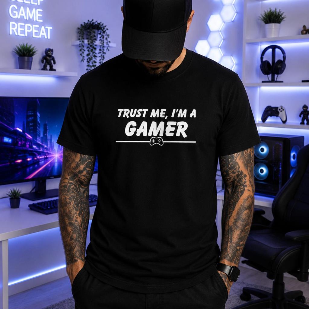 Trust Me I'm a Gamer T-Shirt | Gaming Controller Tee