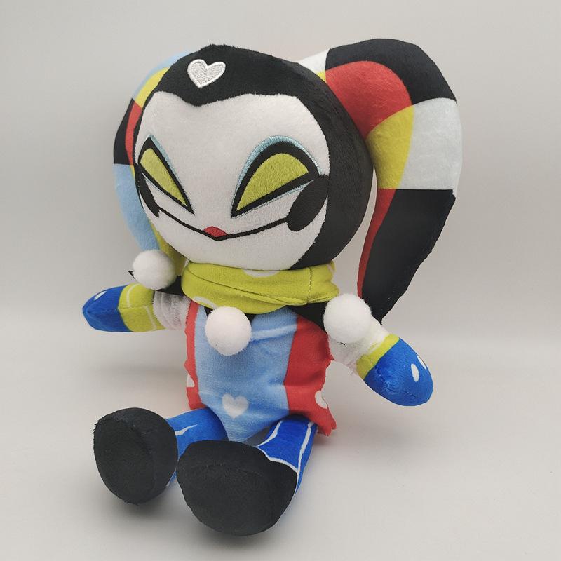 New Helluva Boss Fizzarolli Anime Peripheral Doll Cute Clown Plush Toy
