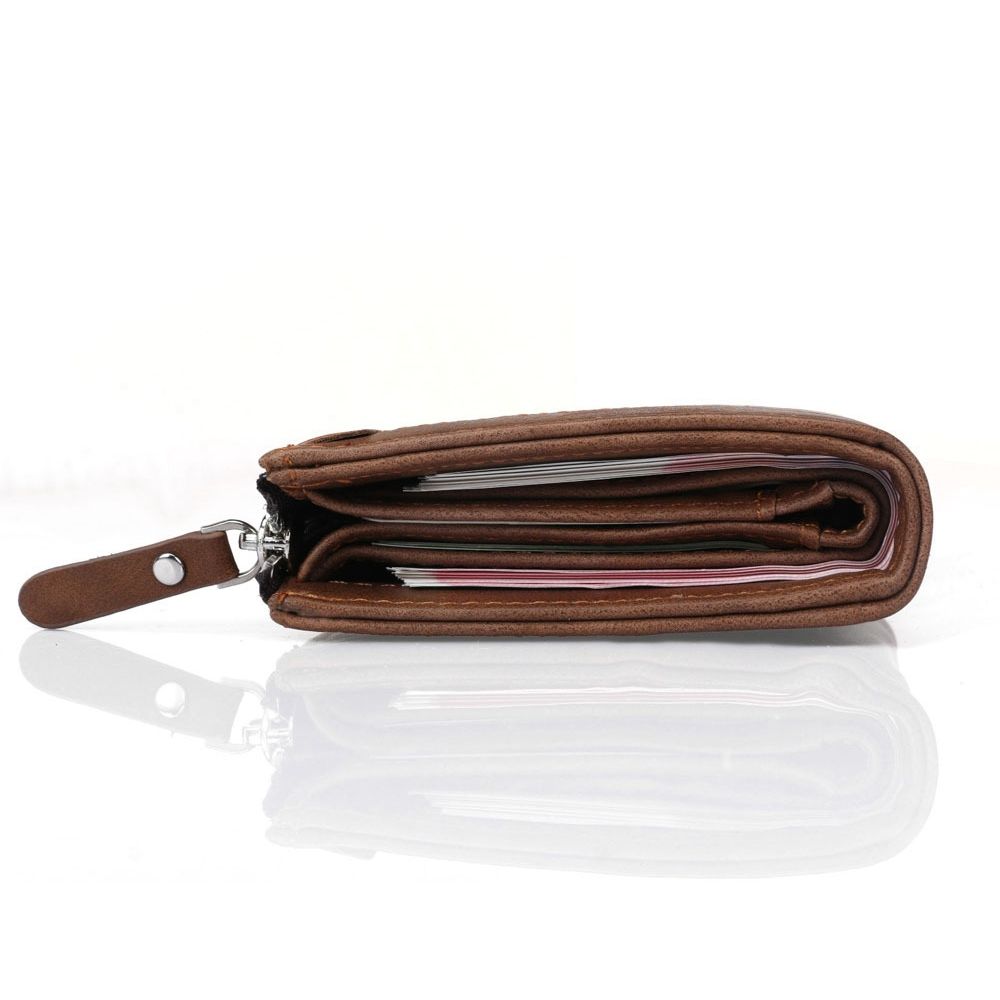 Bag ID Credit Card Holder Business Card Case Money Clips Male Purses Men Wallet Short Coin Purse