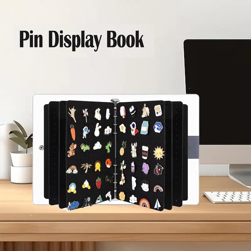 8 страниц фетра большой емкости многоцветный многофункциональный съемный дисплей для хранения штифтов книга DIY аксессуары