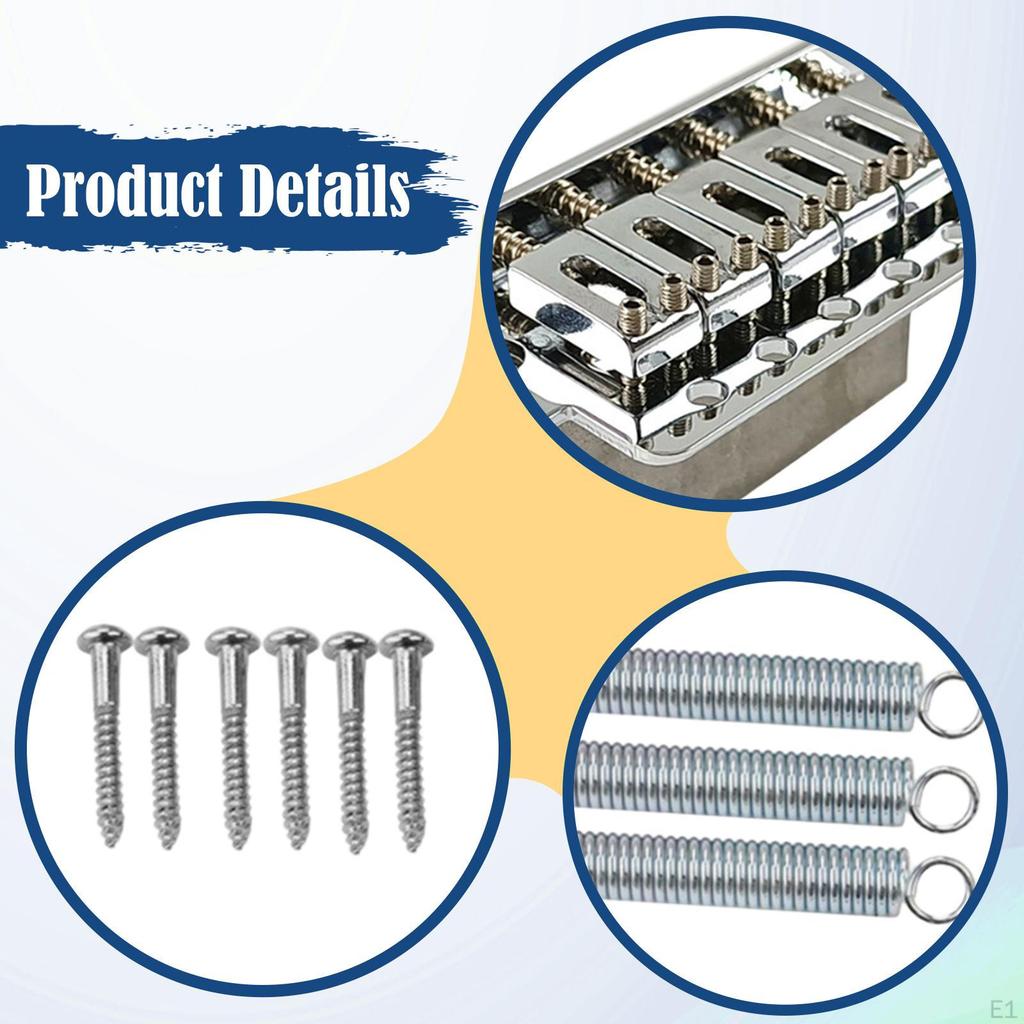6-струнный электрический гитарный тремоло бридж Сверхмощный аксессуар для выступления и ремонта