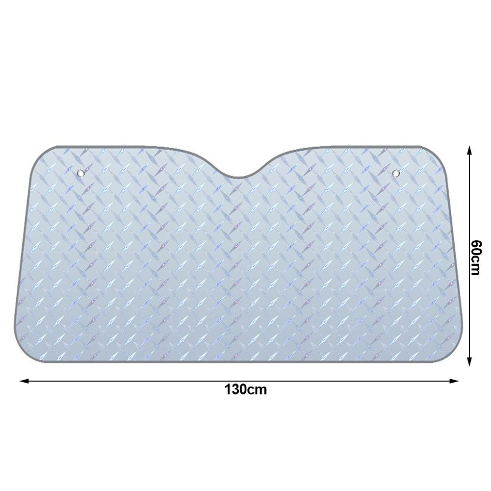 Car Sunshade UV Protection Curtain Car Sun Shade Laser Film Windshield Visor Front Windshield Sunshade Cover Sun Shade