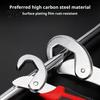 Multifunctional Pipe Wrench Universal Adjustable Wrench, Single/Double End Spanner for Industrial Bolt And Nut Tightening Tool Professional