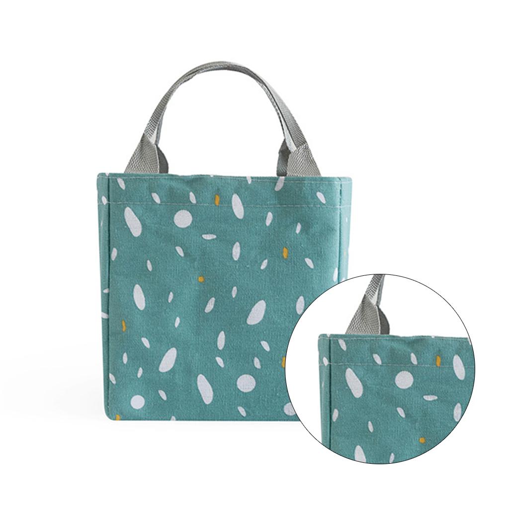 Thermal Insulated Lunch Tote Bag Portable Picnic Travel Food Fresh Storage Pouch