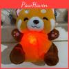 Raccoons Animal Cute Plush Doll With Emit Light And Sound Design For Kids Gift