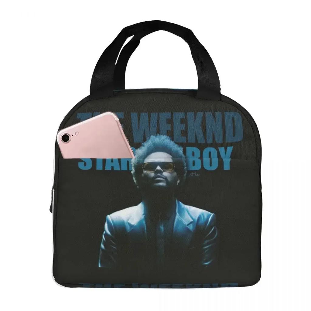 The Weeknd After Hours Till Dawn Tour Изолированная сумка-ланчбокс для женщин и детей Портативные контейнеры для еды Термосумка-ланчбокс Сумка-тоут