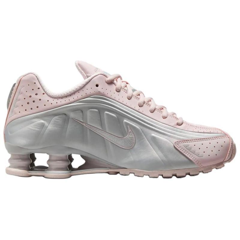 Nike Женские кроссовки Shox R4 Barely Rose Metallic Platinum AR3565-600