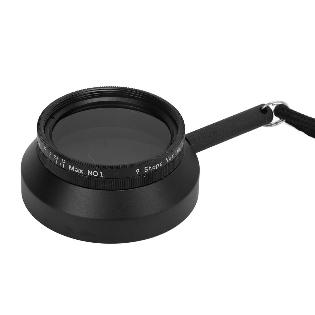 Viewing Filter Optical Glass 9 Gears Adjustable Photography Filters for Cinematographer Lighting