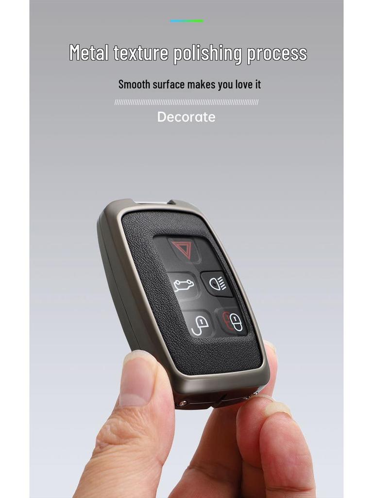 Jaguar Key Case for XFL, XEL, F-Pace, F-Type, XF, XE, XJ, E-Pace Models