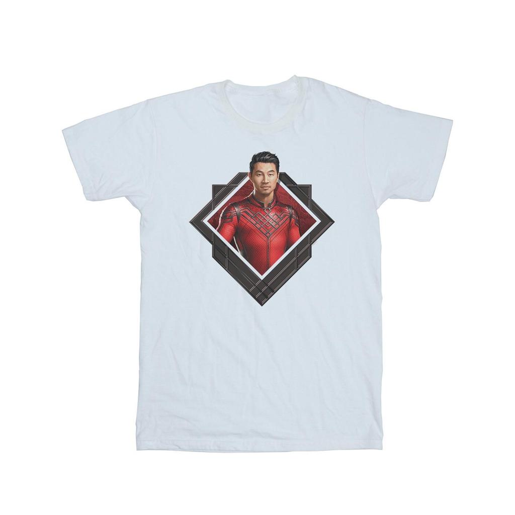 Marvel Mens Shang-Chi And The Legend Of The Ten Rings Photo Crest T-Shirt