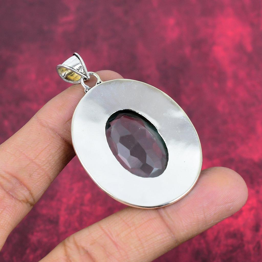 Подвеска Aqua Apatite, кулон из стерлингового серебра 925 пробы, ювелирные изделия ручной работы с драгоценными камнями, подарки для жены, абсолютно новый кулон