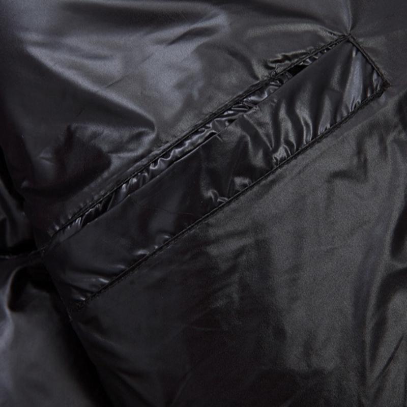 Блестящая хлопковая куртка Унисекс Короткая с капюшоном Утепленное хлопковое пальто Теплая верхняя одежда Модная одежда для холодной погоды